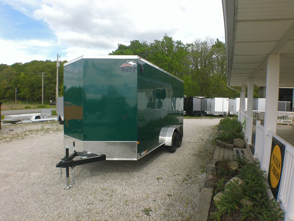 New 2026 American Hauler Arrow 7x16 Deluxe Cargo / Enclosed Trailer
