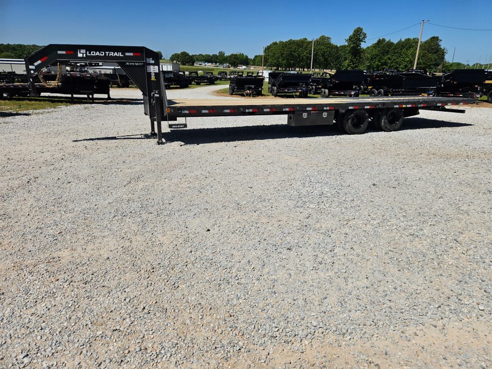 New 2026 Load Trail 102X32 TANDEM LO-PRO GOOSENECK W/10K AXLES 12' HYDROTAIL & HYDROJACKS