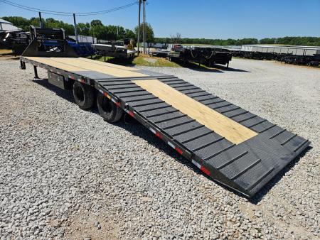 New 2026 Load Trail 102X32 TANDEM LO-PRO GOOSENECK W/10K AXLES 12' HYDROTAIL & HYDROJACKS