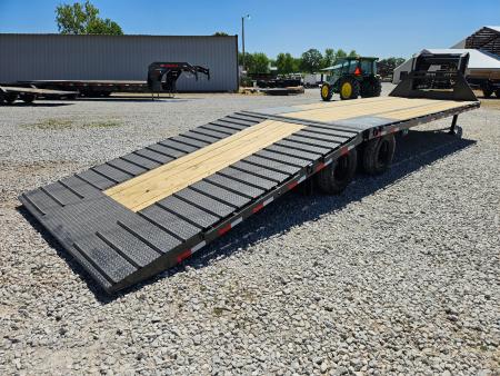New 2026 Load Trail 102X32 TANDEM LO-PRO GOOSENECK W/10K AXLES 12' HYDROTAIL & HYDROJACKS