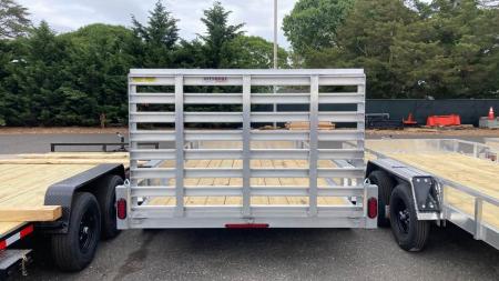 New 2027 Quality Steel and Aluminum 7x14 aluminum Utility Trailer