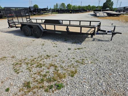 New 2026 Load Trail 83X20 TANDEM 7K TUBE TOP UTILITY W/4' SPRING GATE