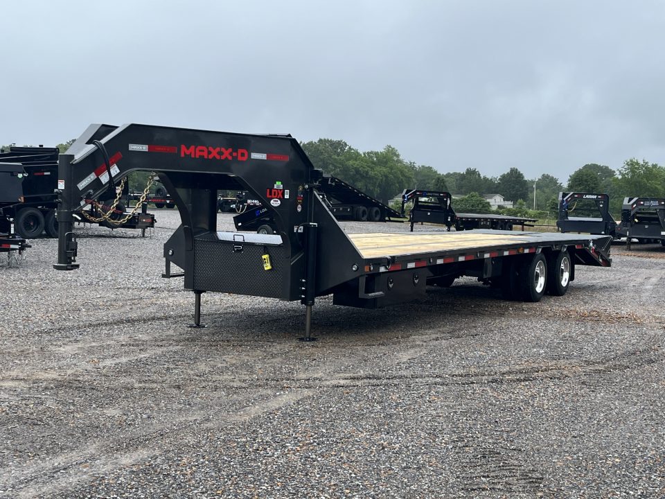 New 2027 MAXXD Gooseneck Flatbed Trailer | 102" x 30' 30K GVWR