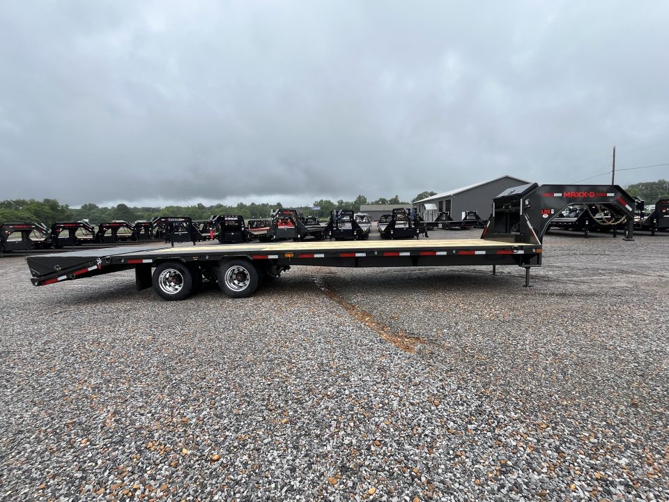 New 2027 MAXXD Gooseneck Flatbed Trailer | 102" x 30' 30K GVWR