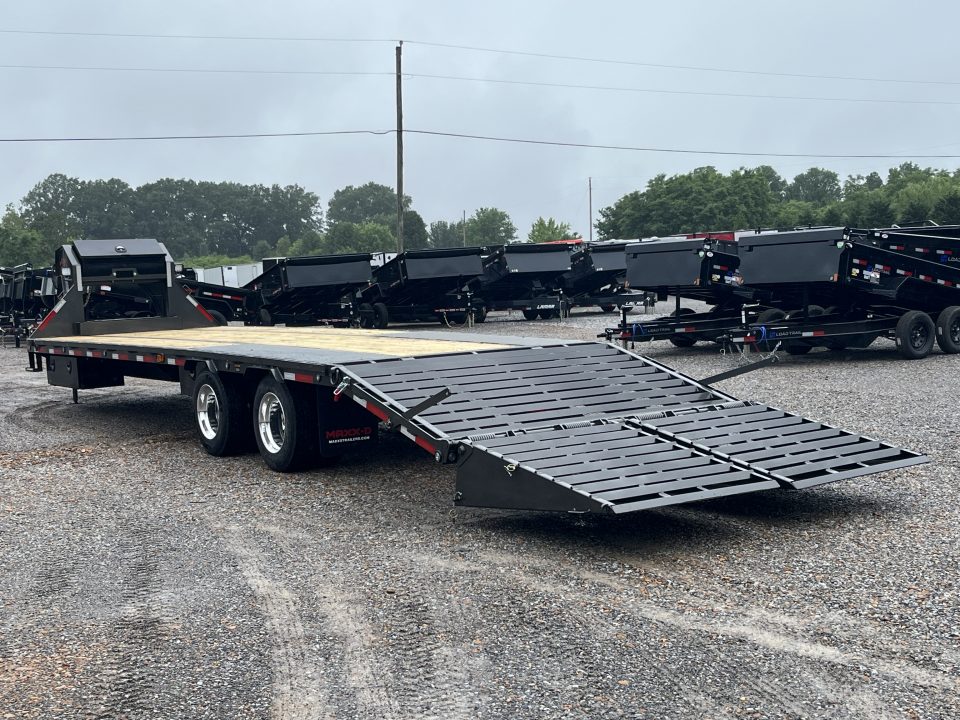 New 2027 MAXXD Gooseneck Flatbed Trailer | 102" x 30' 30K GVWR