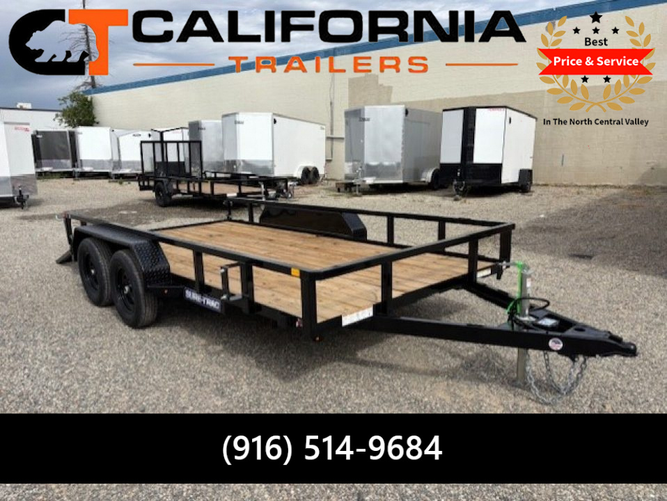 New 2026 Sure-Trac 7x14 Tube Top Utility 7K Utility Trailer