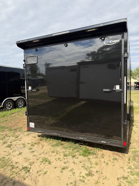 New 2026 ITI Cargo 8.5 X 24 XE Flat Top V-Nose Car Hauler 10K ( Composite  Black/Black Trim )