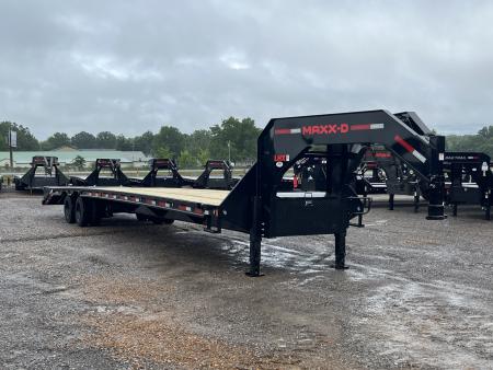New 2027 MAXXD Gooseneck AIR RIDE Flatbed Trailer | 102  x 40' 40K GVWR