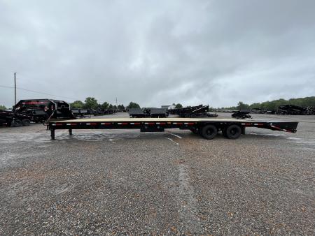 New 2027 MAXXD Gooseneck AIR RIDE Flatbed Trailer | 102" x 40' 40K GVWR