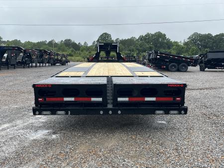 New 2027 MAXXD Gooseneck AIR RIDE Flatbed Trailer | 102" x 40' 40K GVWR
