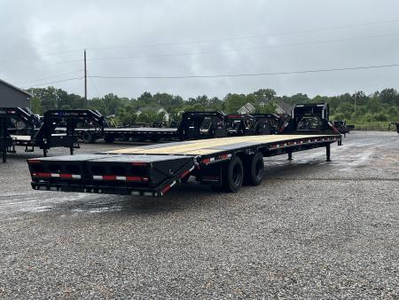 New 2027 MAXXD Gooseneck AIR RIDE Flatbed Trailer | 102" x 40' 40K GVWR