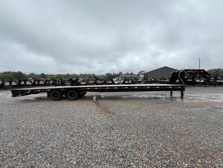 New 2027 MAXXD Gooseneck AIR RIDE Flatbed Trailer | 102" x 40' 40K GVWR