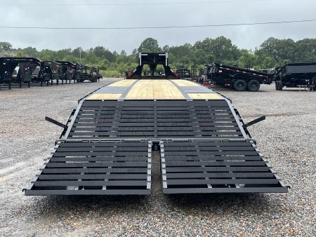New 2027 MAXXD Gooseneck AIR RIDE Flatbed Trailer | 102" x 40' 40K GVWR