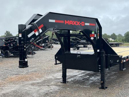 New 2027 MAXXD Gooseneck AIR RIDE Flatbed Trailer | 102" x 40' 40K GVWR