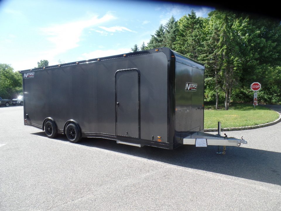 New 2027 Nitro 8.5X24 Cast Corner Model Car Hauler