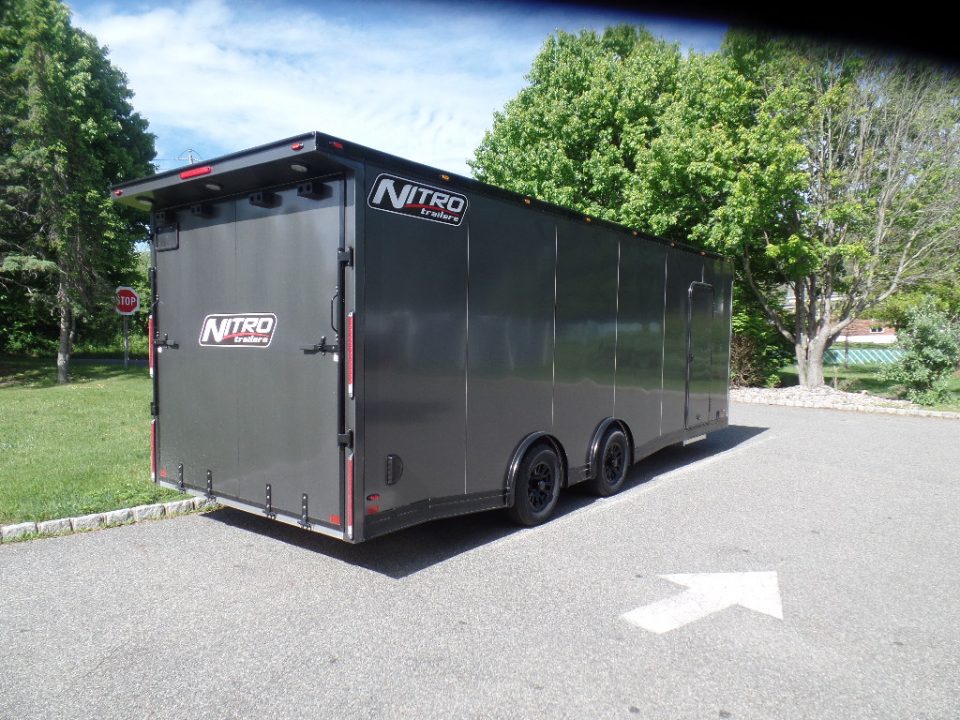 New 2027 Nitro 8.5X24 Cast Corner Model Car Hauler