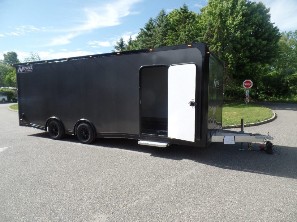 New 2027 Nitro 8.5X24 Cast Corner Model Car Hauler
