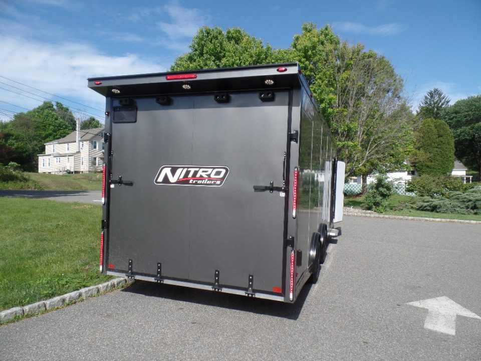 New 2027 Nitro 8.5X24 Cast Corner Model Car Hauler