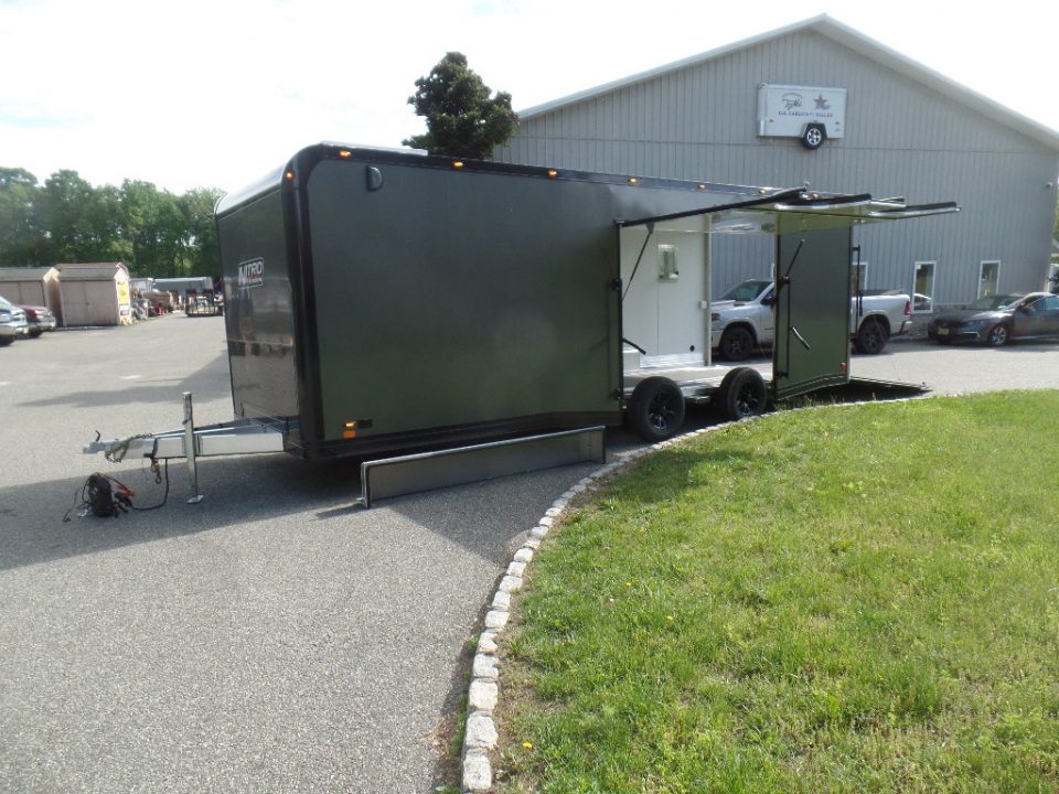 New 2027 Nitro 8.5X24 Cast Corner Model Car Hauler