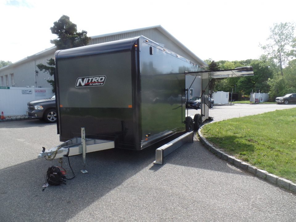New 2027 Nitro 8.5X24 Cast Corner Model Car Hauler