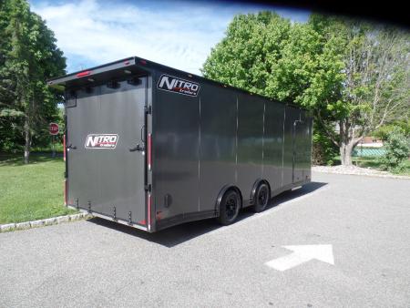 New 2027 Nitro 8.5X24 Cast Corner Model Car Hauler