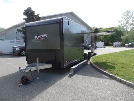New 2027 Nitro 8.5X24 Cast Corner Model Car Hauler