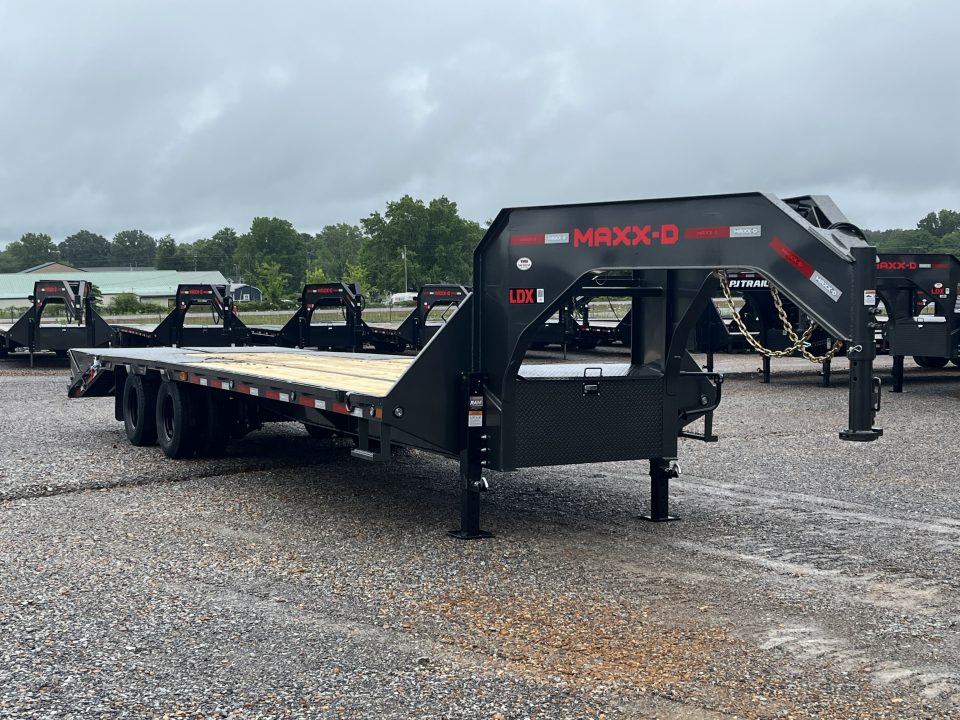 New 2027 MAXXD Gooseneck Flatbed Trailer | 102" x 28' 25K GVWR