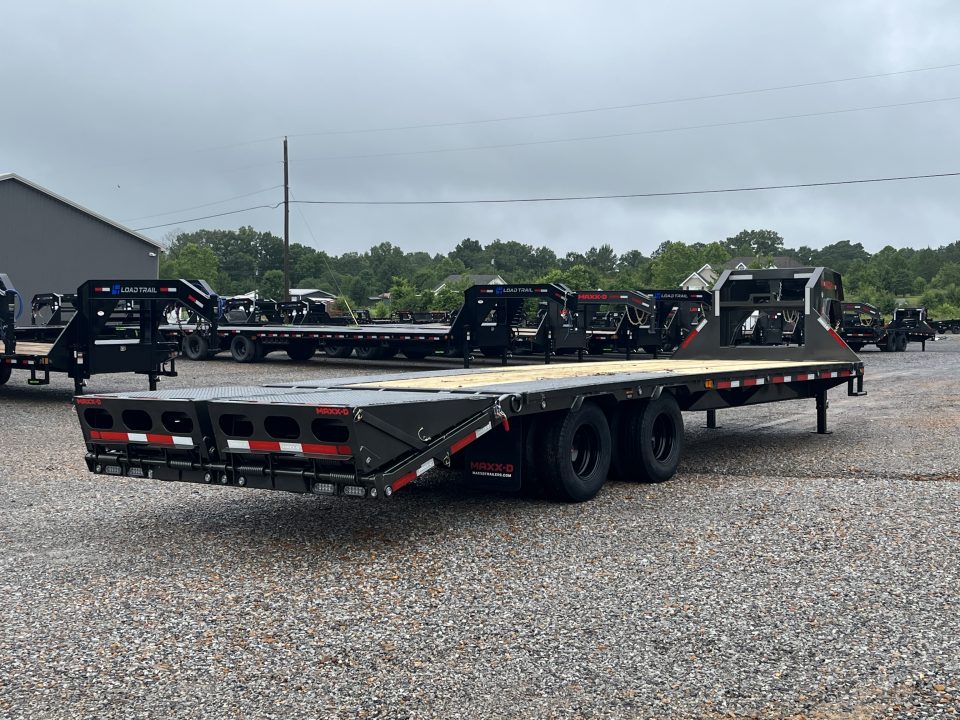 New 2027 MAXXD Gooseneck Flatbed Trailer | 102" x 28' 25K GVWR