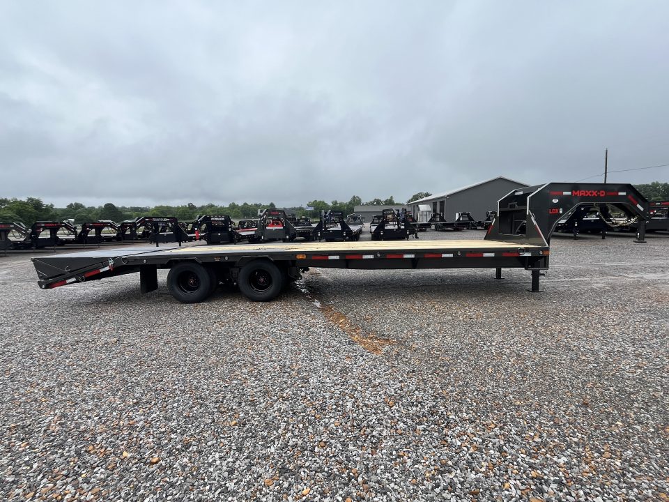 New 2027 MAXXD Gooseneck Flatbed Trailer | 102" x 28' 25K GVWR