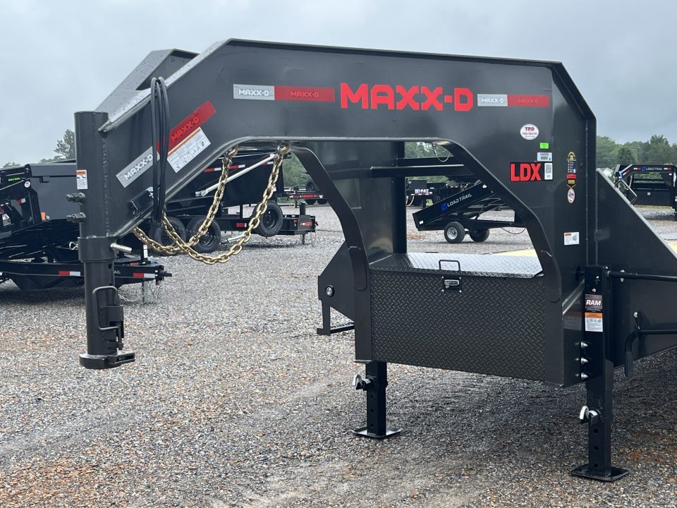 New 2027 MAXXD Gooseneck Flatbed Trailer | 102" x 28' 25K GVWR