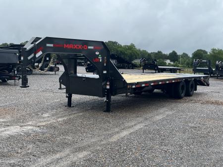 New 2027 MAXXD Gooseneck Flatbed Trailer | 102" x 28' 25K GVWR