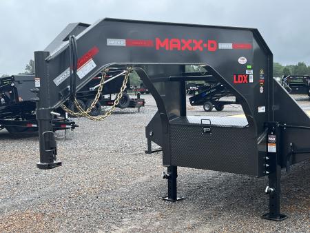 New 2027 MAXXD Gooseneck Flatbed Trailer | 102" x 28' 25K GVWR