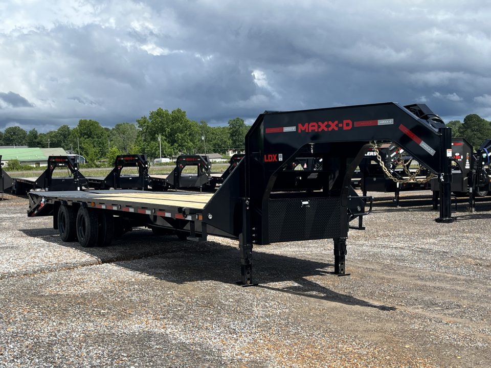 New 2027 MAXXD Gooseneck Flatbed Trailer | 102" x 28' 30K GVWR