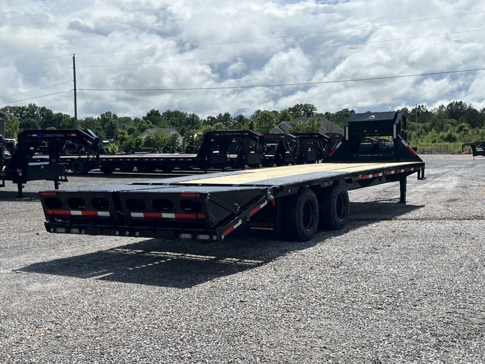 New 2027 MAXXD Gooseneck Flatbed Trailer | 102" x 28' 30K GVWR