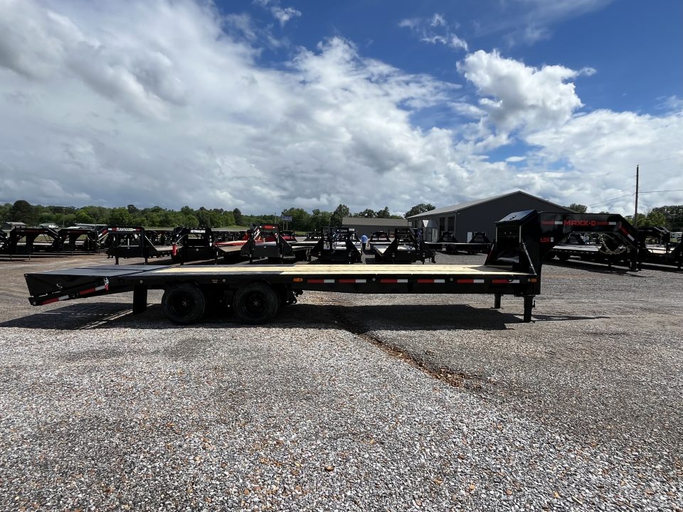 New 2027 MAXXD Gooseneck Flatbed Trailer | 102" x 28' 30K GVWR
