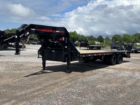 New 2027 MAXXD Gooseneck Flatbed Trailer | 102" x 28' 30K GVWR