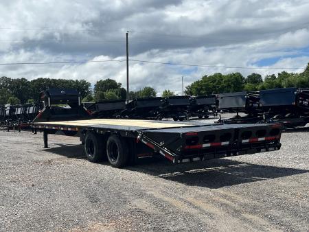 New 2027 MAXXD Gooseneck Flatbed Trailer | 102" x 28' 30K GVWR