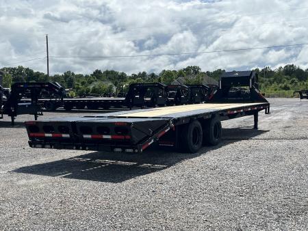 New 2027 MAXXD Gooseneck Flatbed Trailer | 102" x 28' 30K GVWR