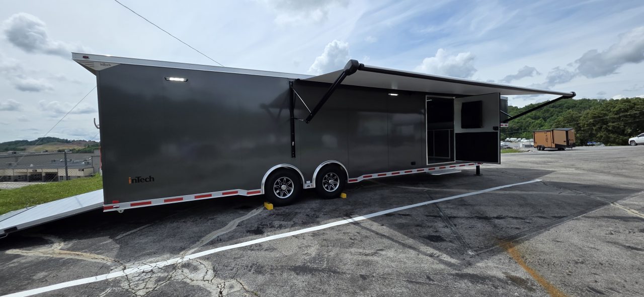 New 2026 inTech Trailers Intech 40' Gooseneck Cargo / Enclosed Trailer