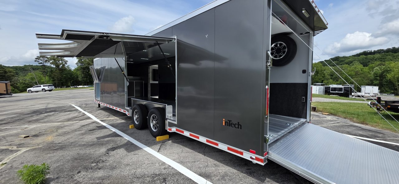 New 2026 inTech Trailers Intech 40' Gooseneck Cargo / Enclosed Trailer