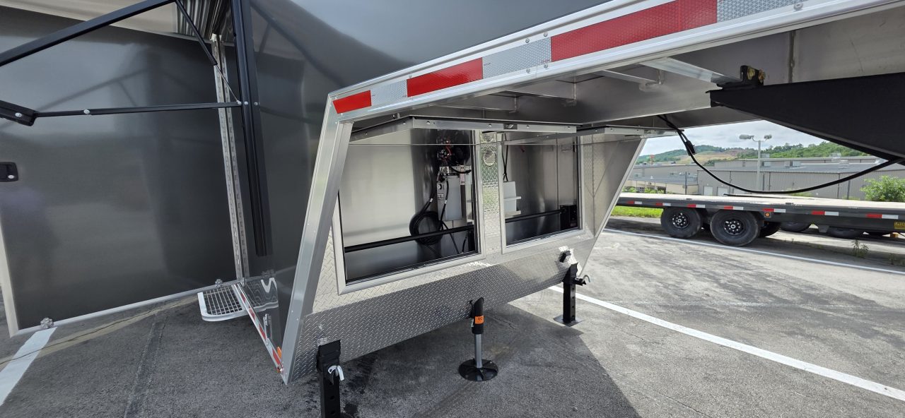 New 2026 inTech Trailers Intech 40' Gooseneck Cargo / Enclosed Trailer