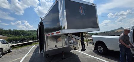 New 2026 inTech Trailers Intech 40' Gooseneck Cargo / Enclosed Trailer