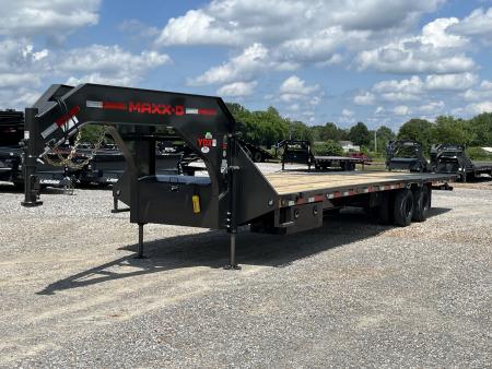 New 2027 MAXXD Hydraulic Dovetail Gooseneck Trailer | 34' x 102' 30K GVWR