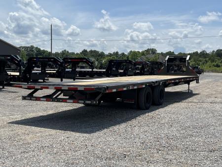 New 2027 MAXXD Hydraulic Dovetail Gooseneck Trailer | 34' x 102' 30K GVWR