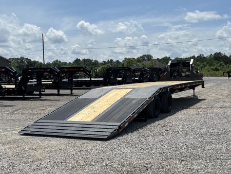 New 2027 MAXXD Hydraulic Dovetail Gooseneck Trailer | 34' x 102' 30K GVWR