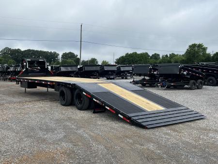 New 2027 MAXXD Hydraulic Dovetail Gooseneck Trailer | 34' x 102' 30K GVWR