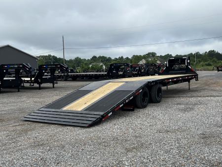 New 2027 MAXXD Hydraulic Dovetail Gooseneck Trailer | 34' x 102' 30K GVWR