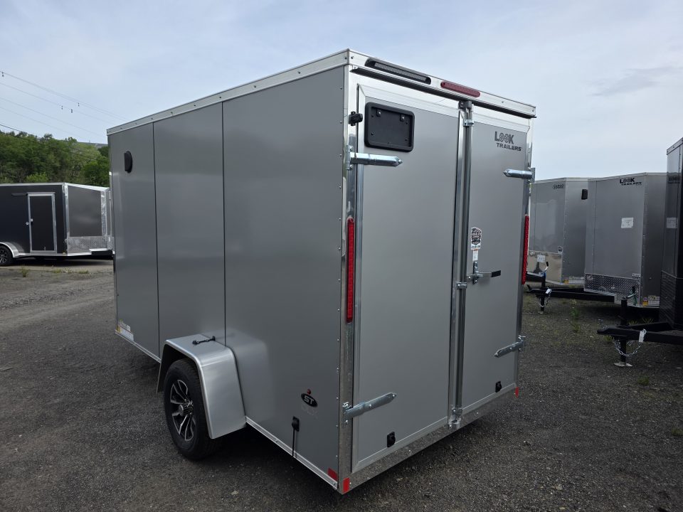 New 2026 Look Trailers ST DLX 6X12 - BARN DOORS Cargo / Enclosed Trailer