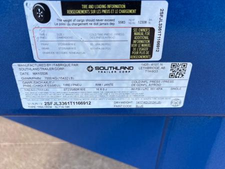 New 2026 SOUTHLAND TRAILER CORP. SL714-14K Dump Trailer