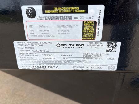 New 2026 SOUTHLAND TRAILER CORP. SL714-14K Dump Trailer